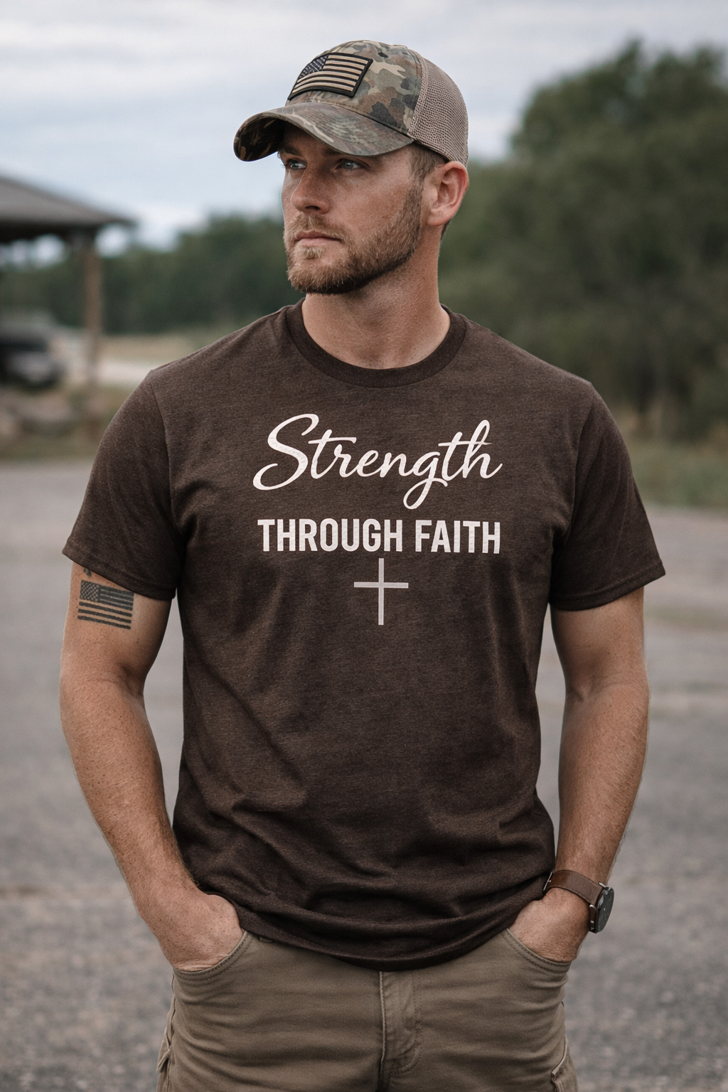 Strength Through Faith Tee