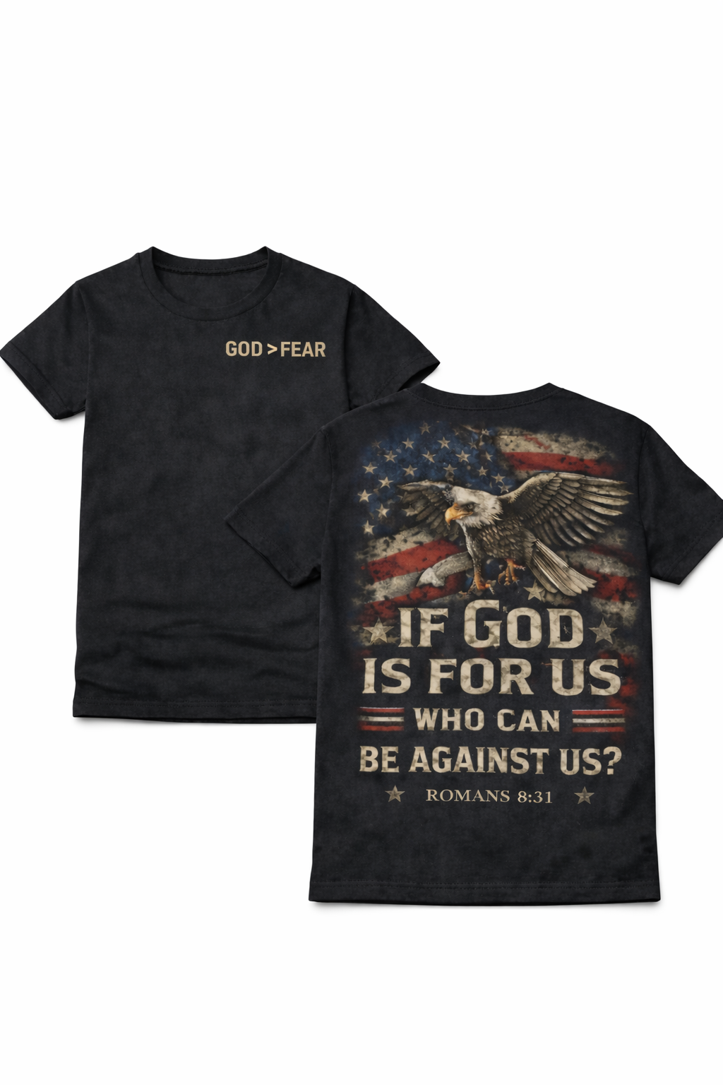GOD > FEAR – Stand Ready Tee